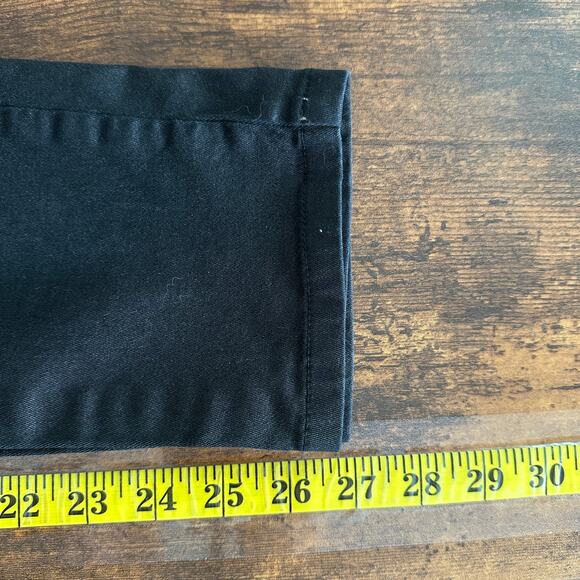 Inc Womens Jeans Sz 4P Black Low Rise Distressed Skinny Grunge Goth Punk VGUC - Picture 5 of 10